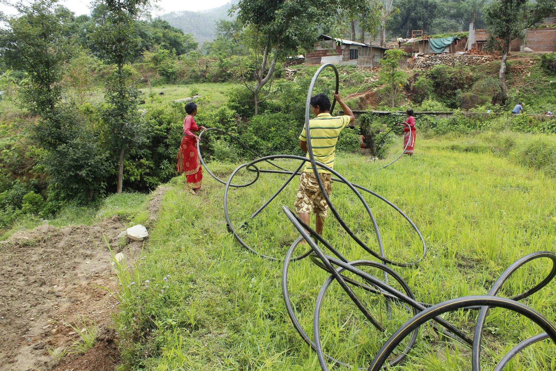 drinking water in nepal